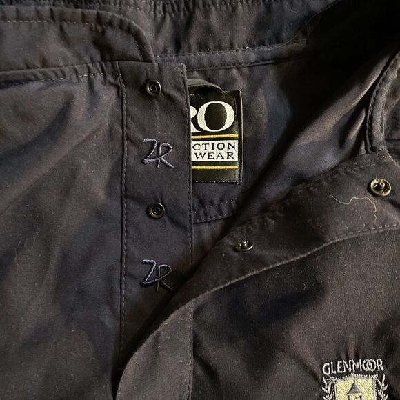 Zero Restriction Golf Vest 1/4 Snap Up USA Made Athletic‎ Fit Glenmoor Large - Picture 4 of 9